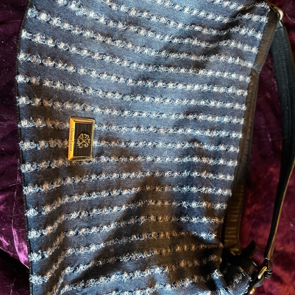 Very pretty denim bag